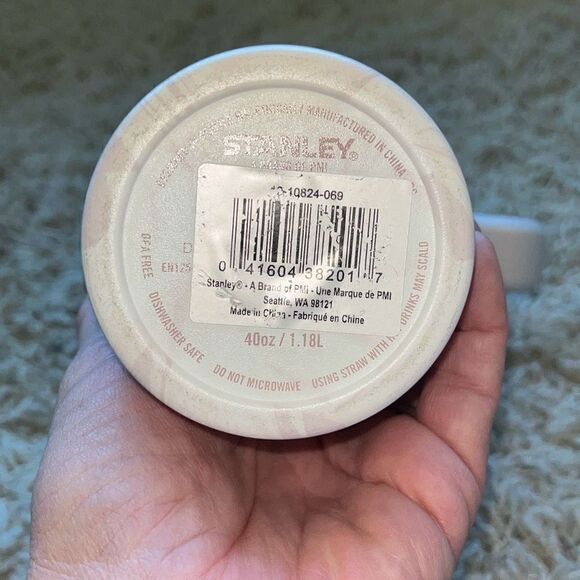 STANLEY Quencher H2.0 40oz Flowstate Tumbler ROSE QUARTZ SWIRL - Picture 6 of 13